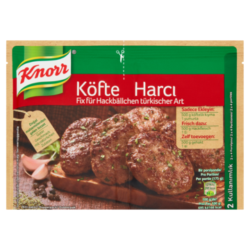 Knorr Mix voor Gehaktballetjes op Turkse Wijze Dubbelpak 2 x 41g