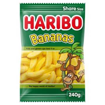 Haribo Bananas Share Size 240g