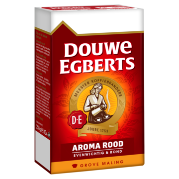 Douwe Egberts Aroma Rood Grove Maling Filterkoffie 250g
