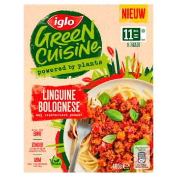 Iglo Green Cuisine Linguini Bolognese 400g