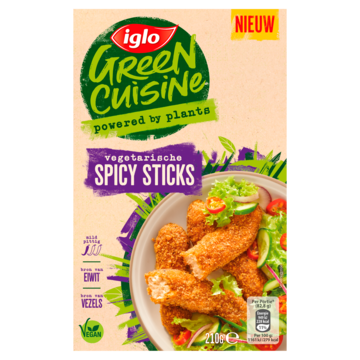 Iglo Green Cuisine Vegetarische Spicy Sticks 210g