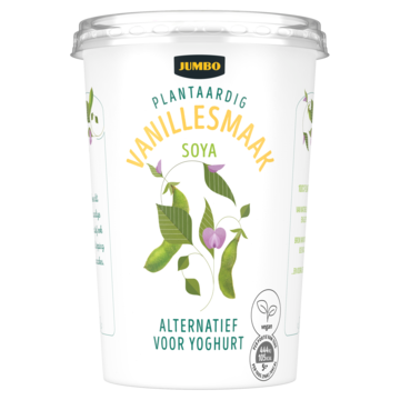 Jumbo Soya Variatie op Yoghurt Vanille 500g