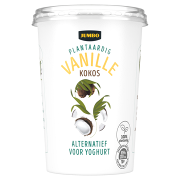 Jumbo Plantaardige Variatie op Yoghurt Vanille Kokos 400g