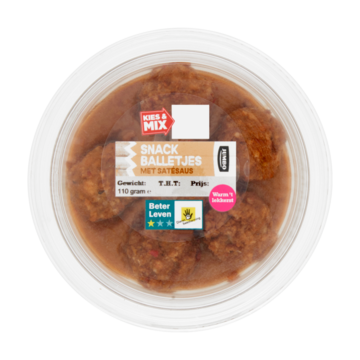 Jumbo Snack Balletjes met Satésaus 110g