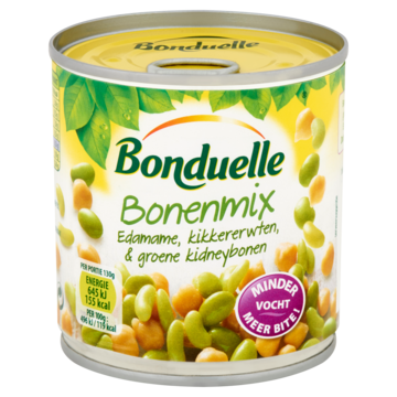 Bonduelle Bonenmix Edamame Kikkererwten & Groene Kidneybonen 160g
