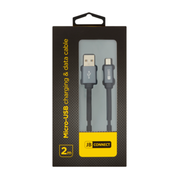 JB CONNECT Micro-Usb Charging & Data Cable 2m