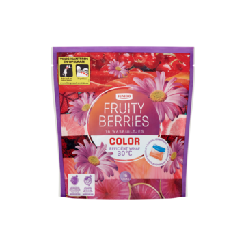 Jumbo Fruity Berries Kleur 16 Wasbeurten Wascapsules