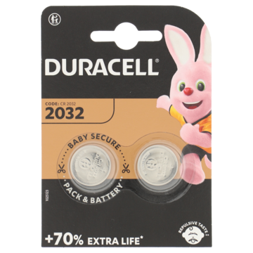 Duracell Specialty Lithium Knoopcel 2032 2 Stuks