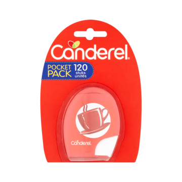 Canderel Pocket Pack 120 Stuks 10, 2g