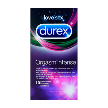 Durex Orgasm' Intense 10 Condooms