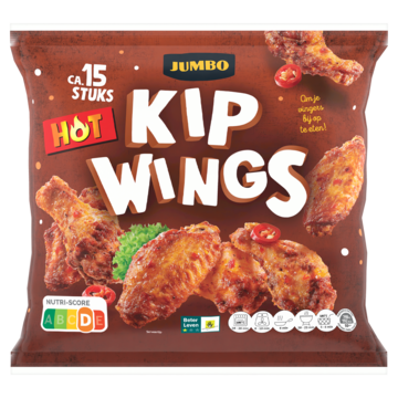 Kip Wings Hot ca 15 Stuks