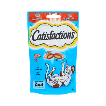 Catisfactions Kattensnacks - Zalm - 60g