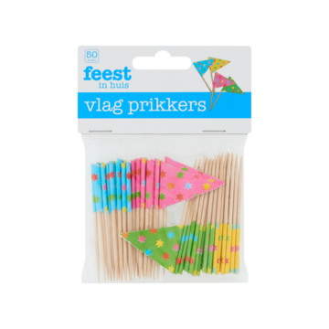 Folat Vlag Prikkers 50 Stuks