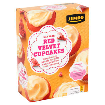 Jumbo Red Velvet Cupcake Mix 625g