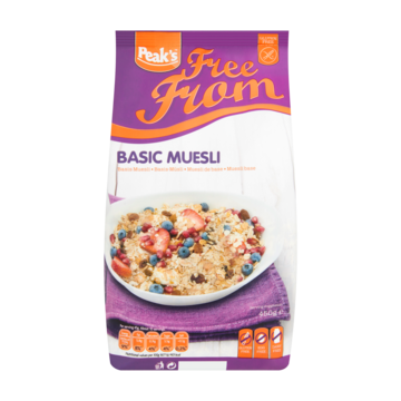 Peak's Free From Basis Muesli 450g