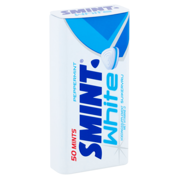 Smint White Peppermint Suikervrij 50 Mints 35g
