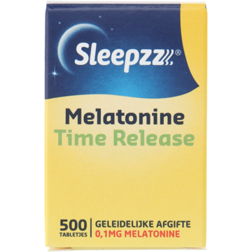 Melatonine Time Release 0,1 mg tabletten, 500 stuks