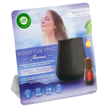 Air Wick Essential Mist Aroma Innerlijke Rust Diffuser van Parfums met Essentiële Oliën 20ml