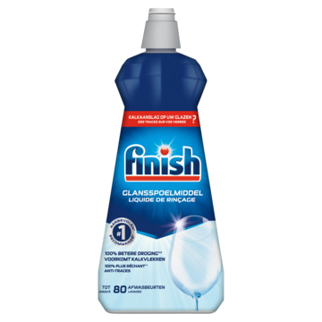 Finish Shine & Dry Regular Glansspoelmiddel - 80 Afwasbeurten - 400ml
