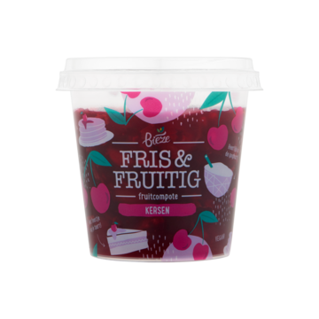 Bieze Fris & Fruitig Fruitcompote Kersen 300g