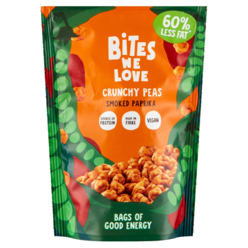 BitesWeLove Crunchy Peas Smoked Paprika 100g