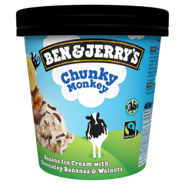 Ben & Jerry's IJs Chunky Monkey Dessert 465ml