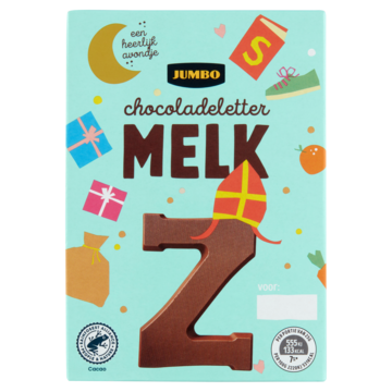 Jumbo Chocoladeletter Melk Z 65g