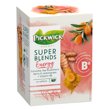 Pickwick Herbal Super Blends Energy Kruidenthee