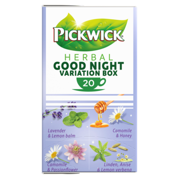 Pickwick Herbal Good Night Variatiebox Kruidenthee