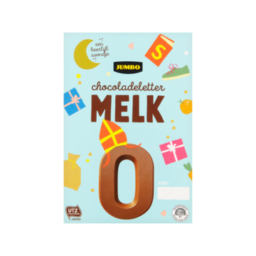Jumbo Chocoladeletter Melk O 135g