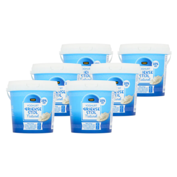 Jumbo Griekse Yoghurt Naturel 10% vet 6 x 1kg