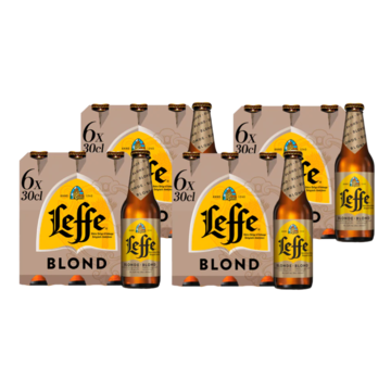 Leffe Blond Abdijbier 4 x 6-pack