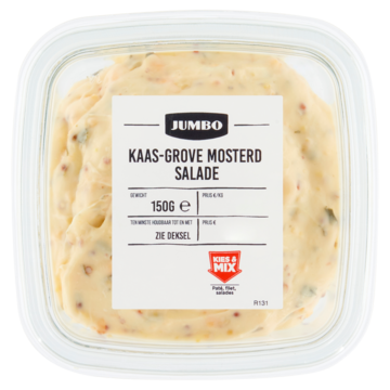 Jumbo Kaas-Grove Mosterd Salade 150g