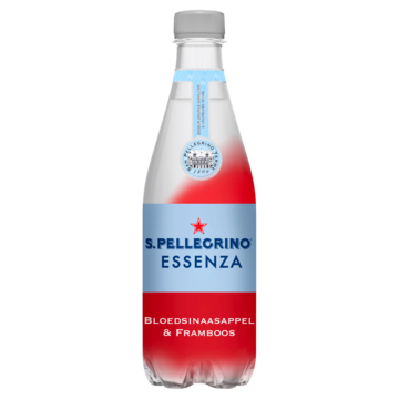 S.Pellegrino Essenza water bloedsinaasappel&framboos 50cl