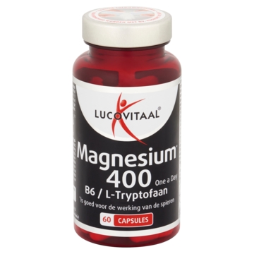 Magnesium 400 mg capsules, 60 stuks
