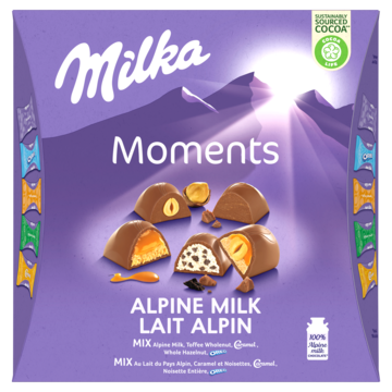Milka Moments Chocolade Mix 169g
