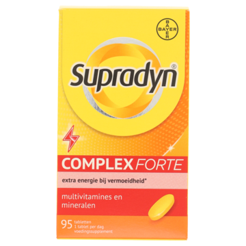 Supradyn Complex Forte, multivitamine voor extra energie, 95 tabletten