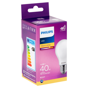 Philips Led Bulb 40W E27 box