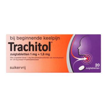 Trachitol 1 Mg 18 Mg Suikervrij 20 Zuigtabletten Bij Jumbo trachitol kopen in de aanbieding