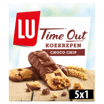 LU Time Out Koekrepen Choco Chip Chocolade Koekjes 5 Stuks 140g