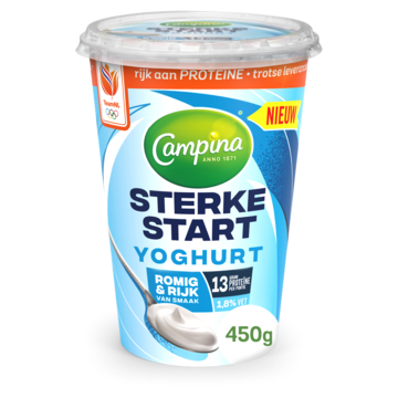 Campina Sterke Start Yoghurt Romig & Rijk 450g
