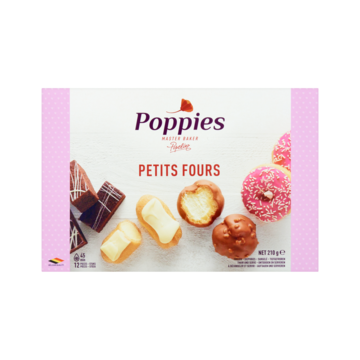 Poppies Petits Fours 12 Stuks 210g
