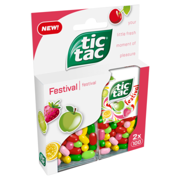 Tic Tac Festival 2 x T100 (duopack)