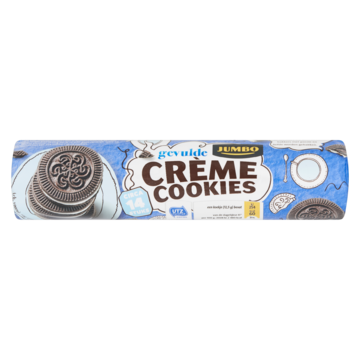 Jumbo Gevulde Creme Cookies 176g