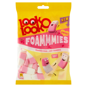 Look-O-Look Foammmies Sweet Framboossmaak 180g