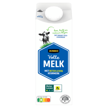 Jumbo Volle Melk met 1 Ster Beter Leven Keurmerk 500ML