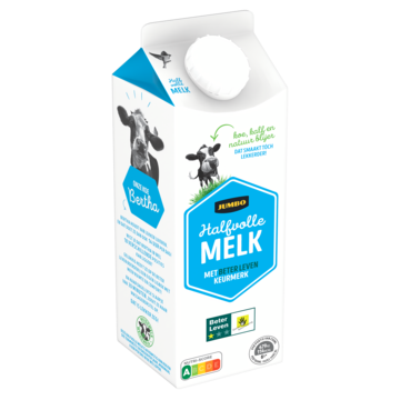 Jumbo Halfvolle Melk met 1 Ster Beter Leven Keurmerk 500ML