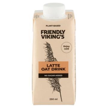 Friendly Viking's Latte Oat Drink 250ml