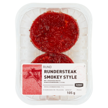 Jumbo Rundersteak Smokey Style 2 Stuks