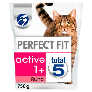 Perfect Fit Active Adult 1+ Brokjes - Rund - Kattenvoer - 750g